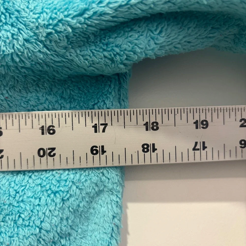 The North Face Osito Fleece Jacket Womens XS Turquoise Blue Full Zip Soft Fuzzy